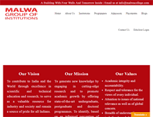 Tablet Screenshot of malwacollege.com